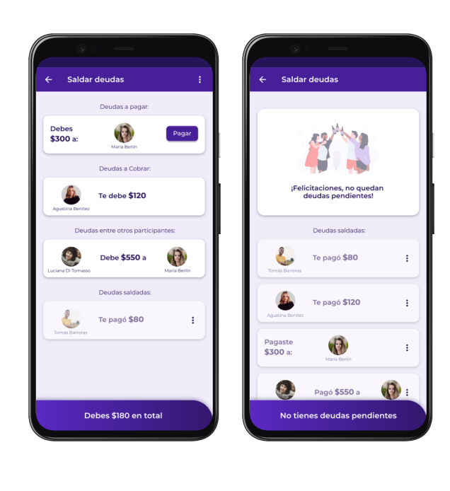 Imagen de chat de SplitApp